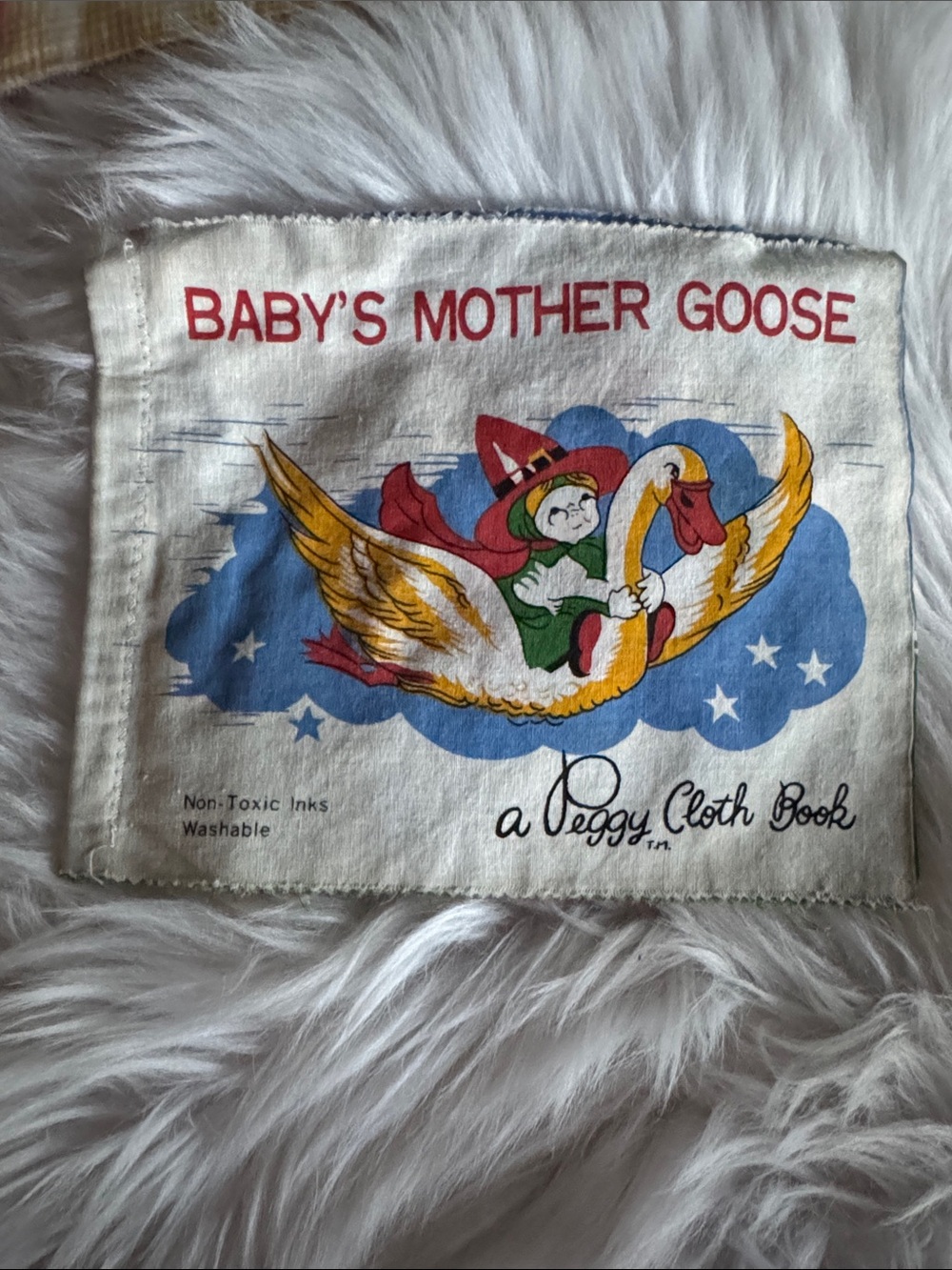 A Peggy Cloth Book Vintage baby book